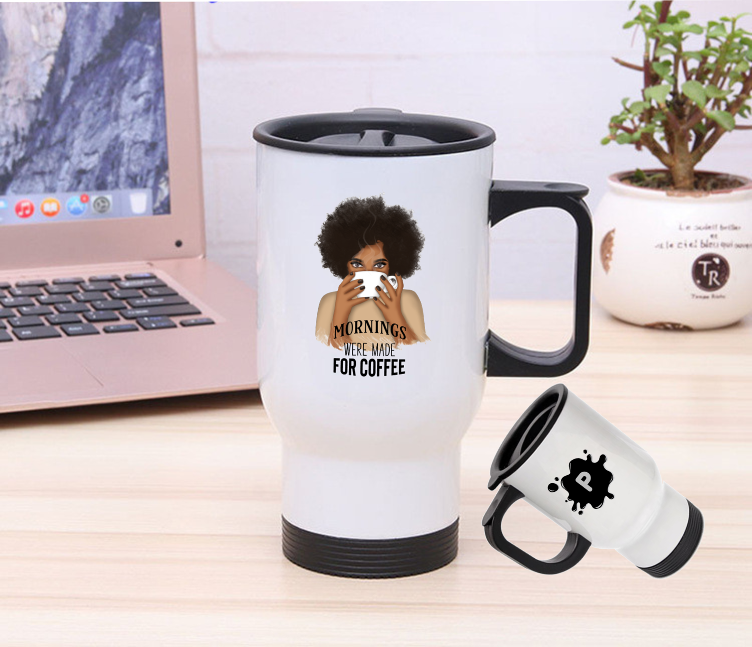 Personalized Stainless Steel Travel Mugs