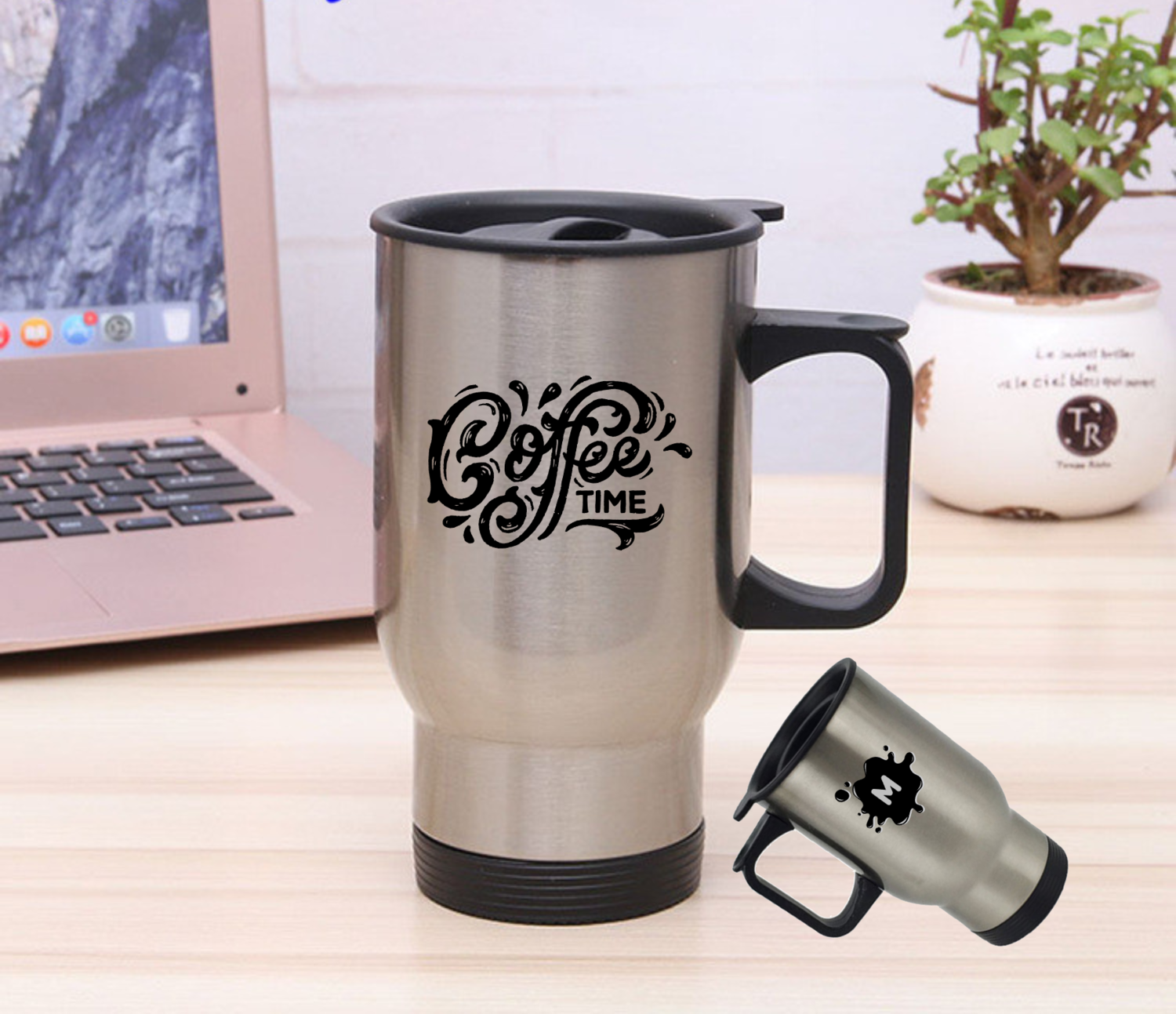Personalized Stainless Steel Travel Mugs
