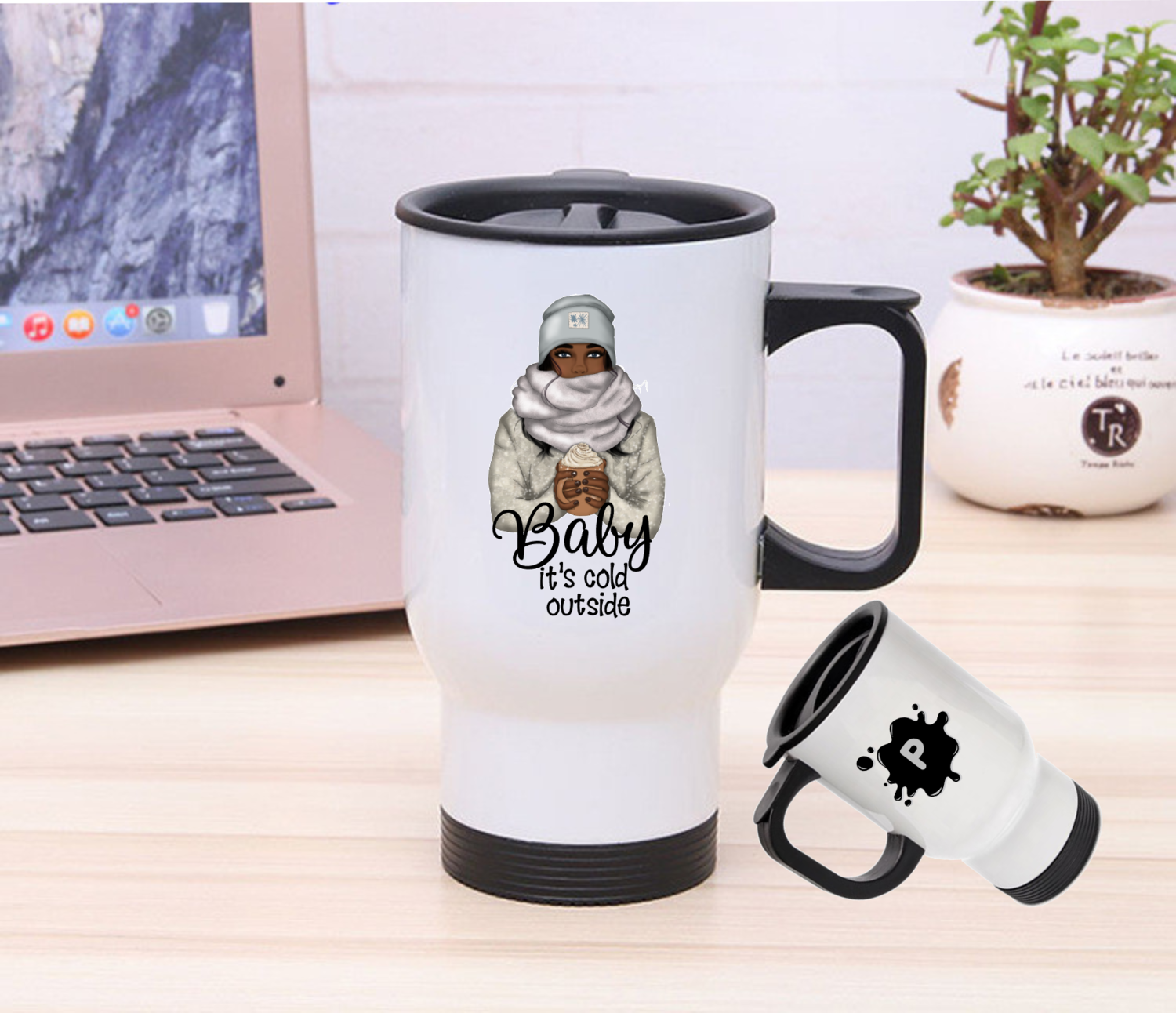 Personalized Stainless Steel Travel Mugs