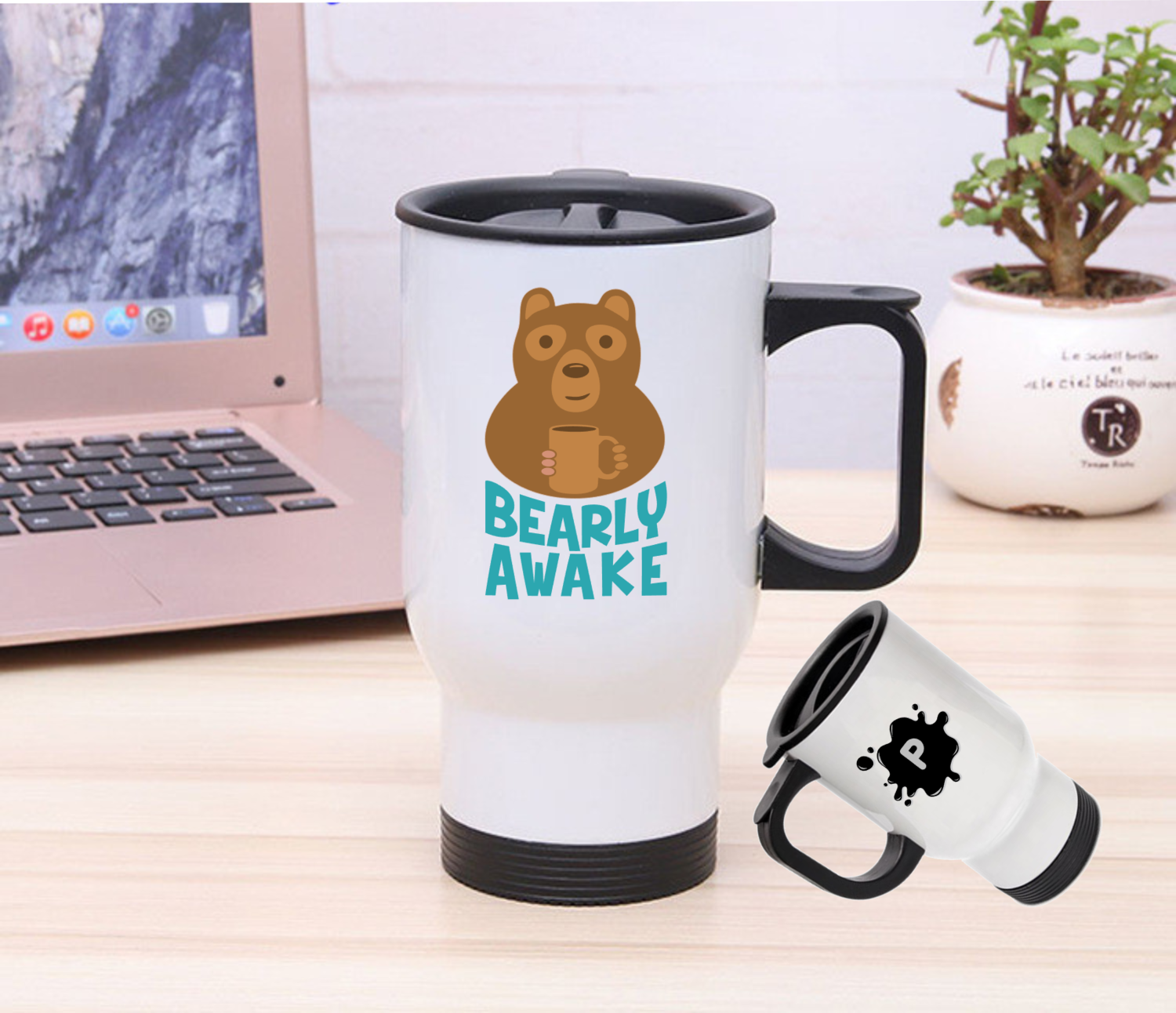 Personalized Stainless Steel Travel Mugs