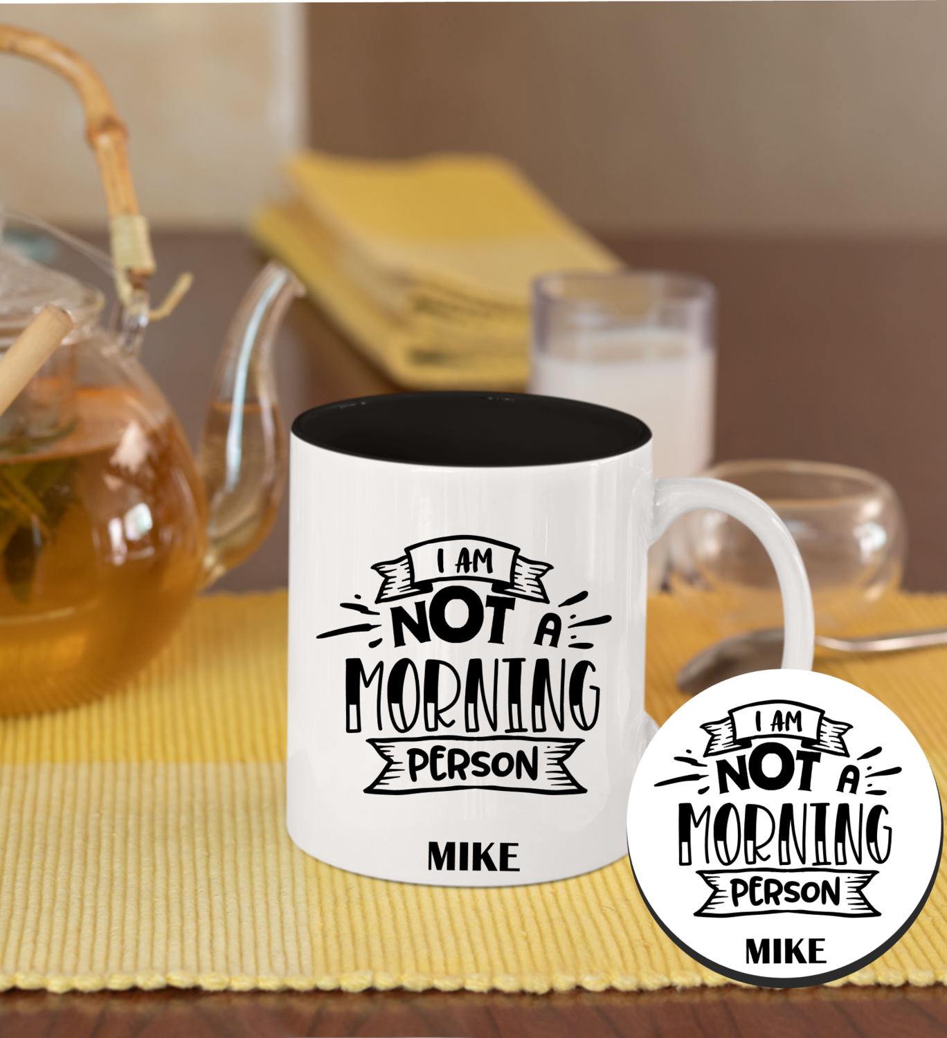 Personalized Mug &amp; Coaster Sets