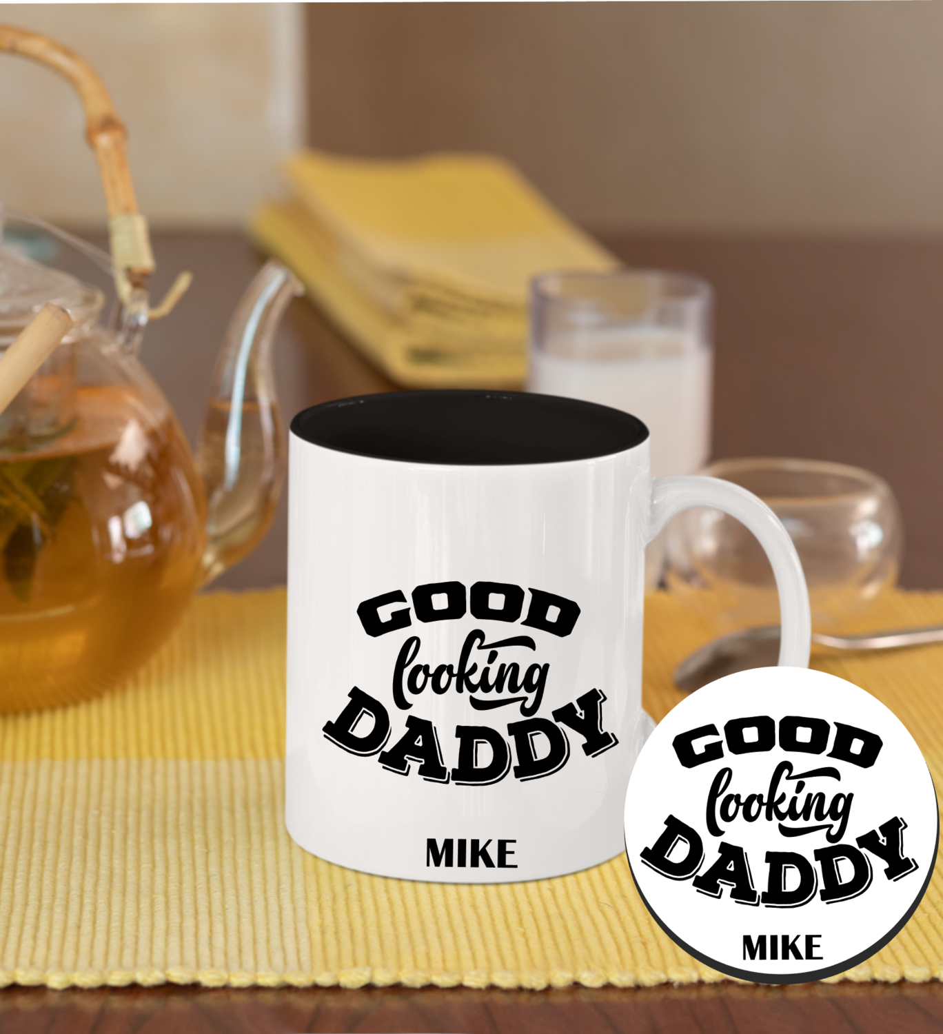 Personalized Mug &amp; Coaster Sets