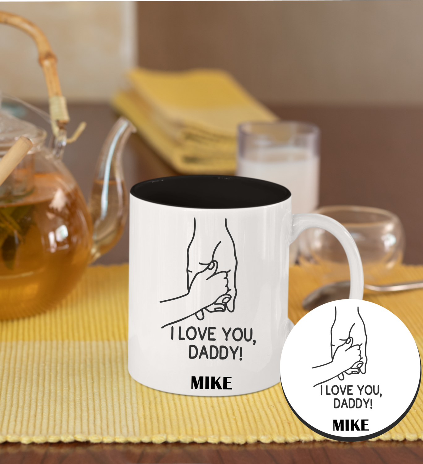 Personalized Mug &amp; Coaster Sets