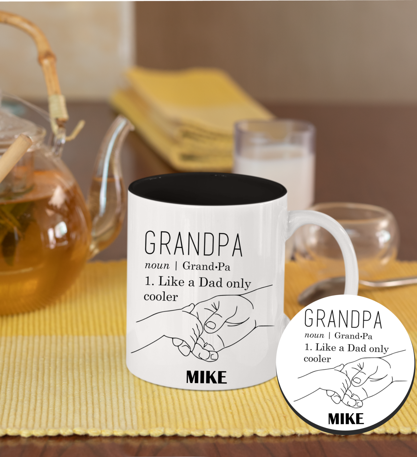 Personalized Mug &amp; Coaster Sets