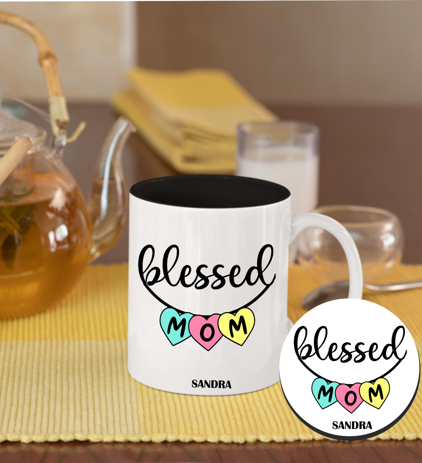 Personalized Mug &amp; Coaster Sets