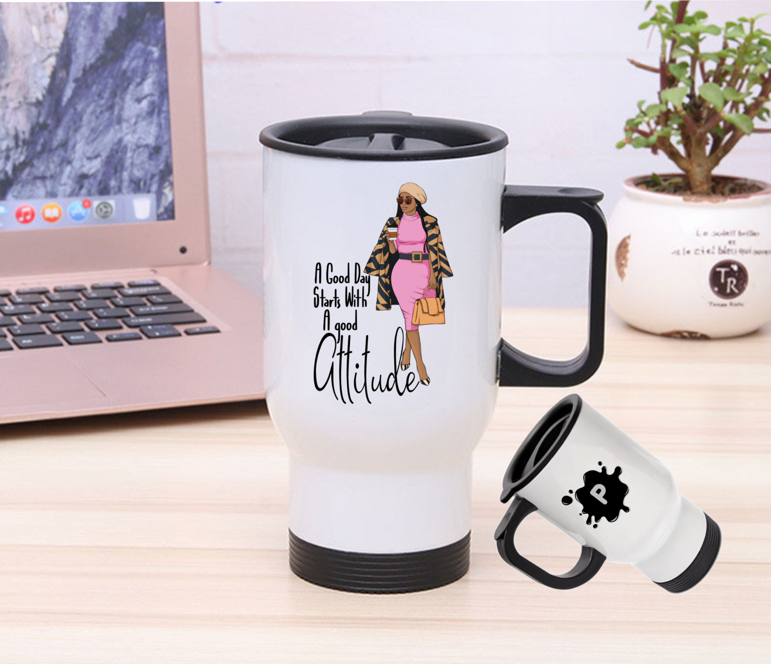 Personalized Stainless Steel Travel Mugs
