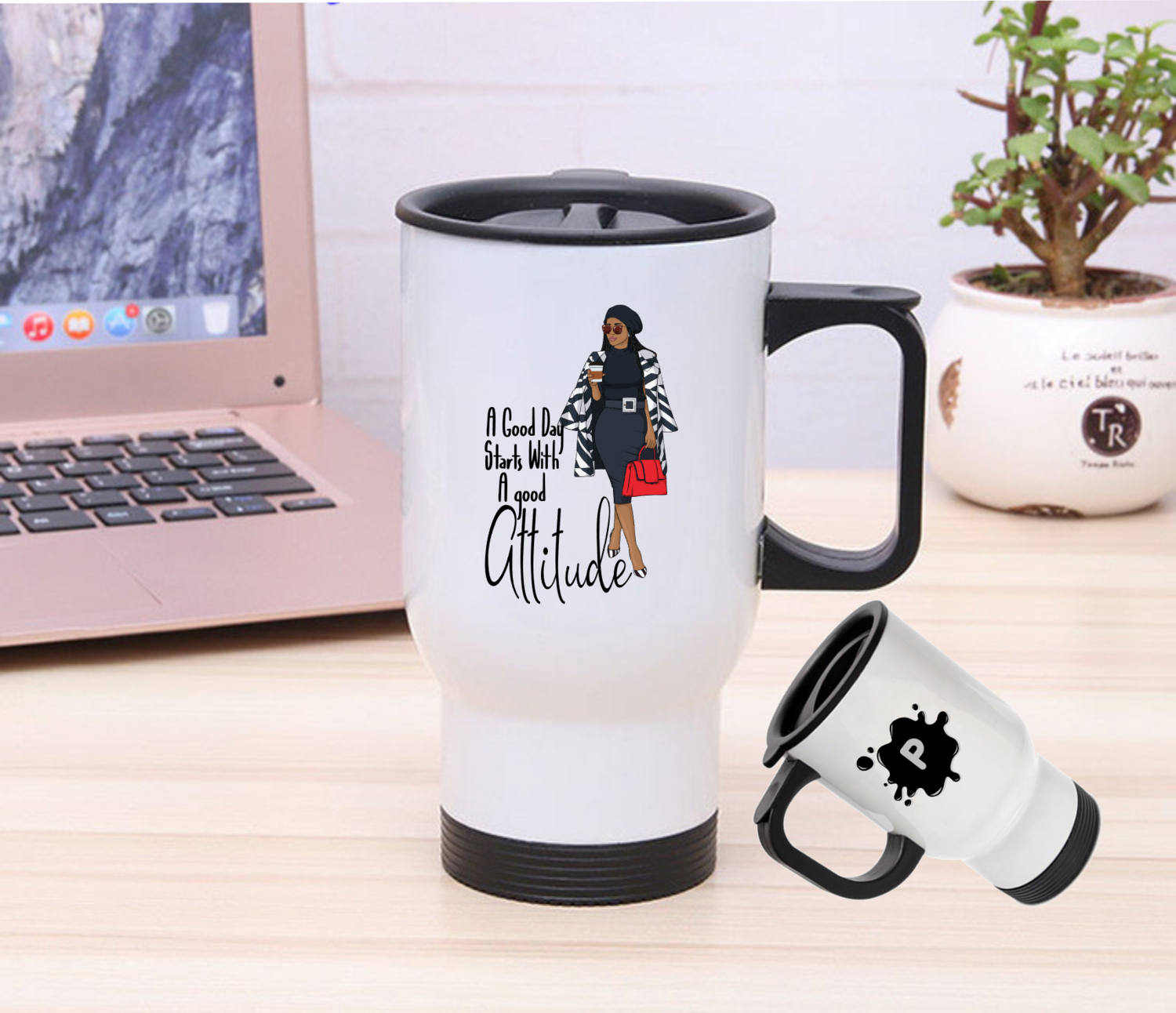 Personalized Stainless Steel Travel Mugs