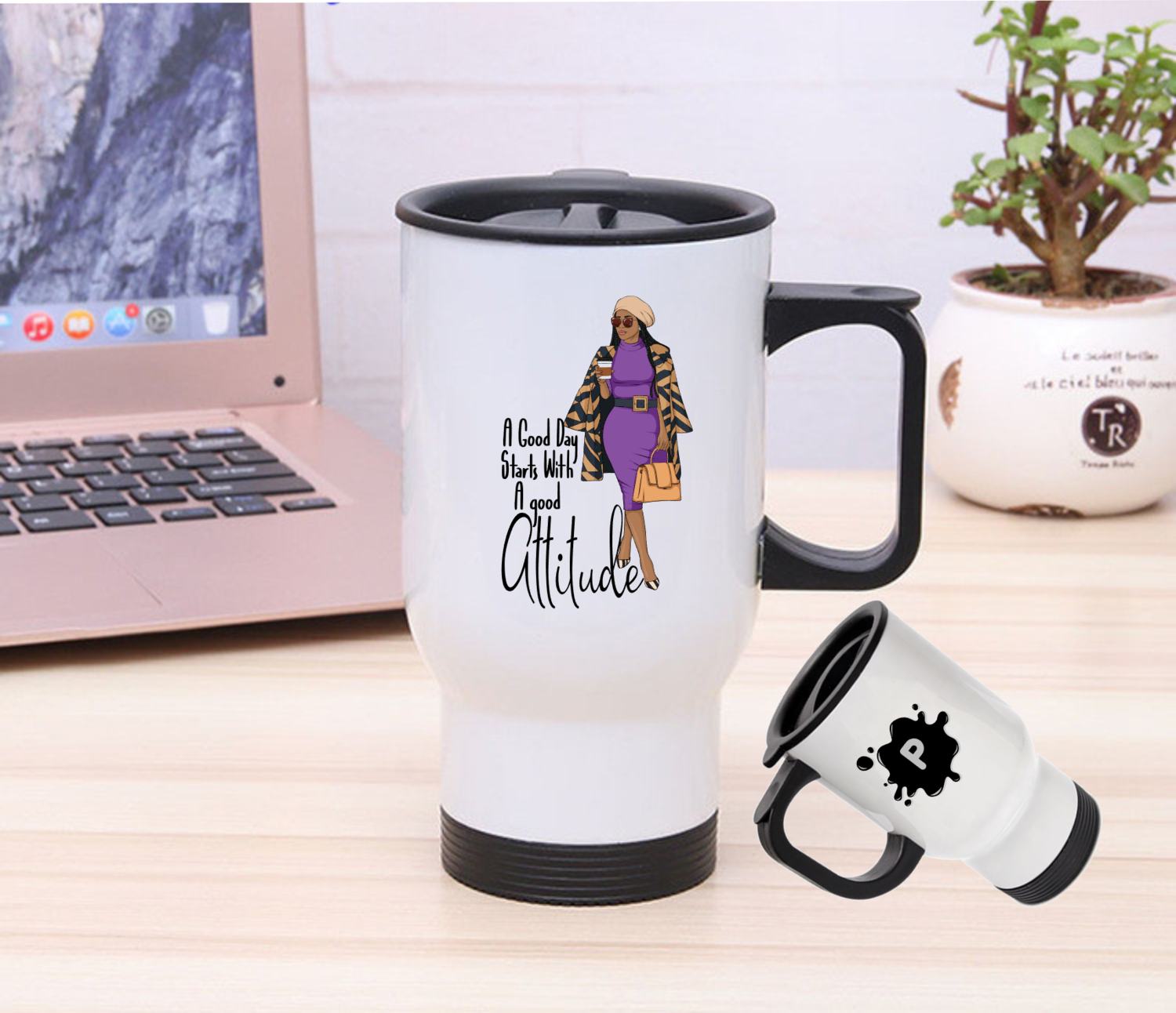 Personalized Stainless Steel Travel Mugs