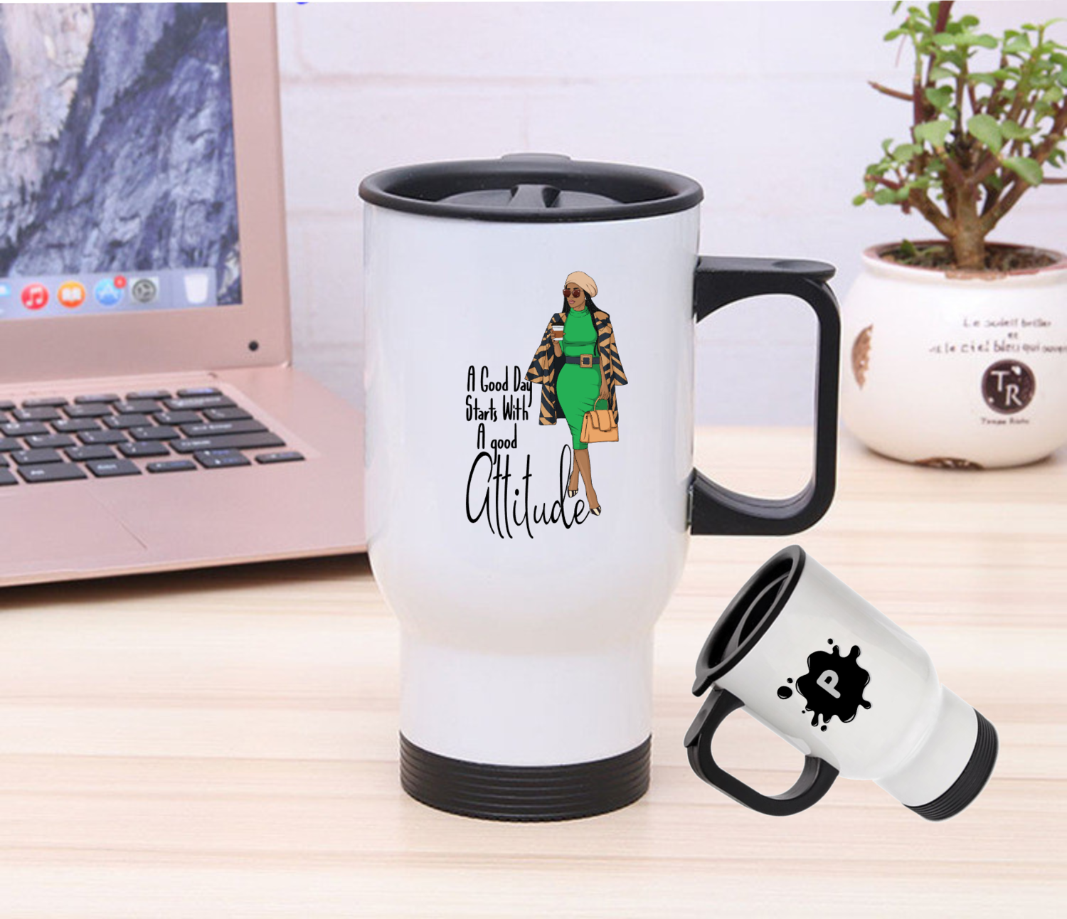 Personalized Stainless Steel Travel Mugs