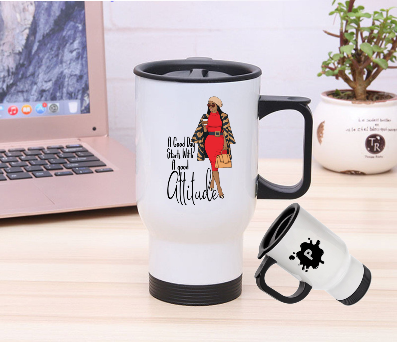 Personalized Stainless Steel Travel Mugs