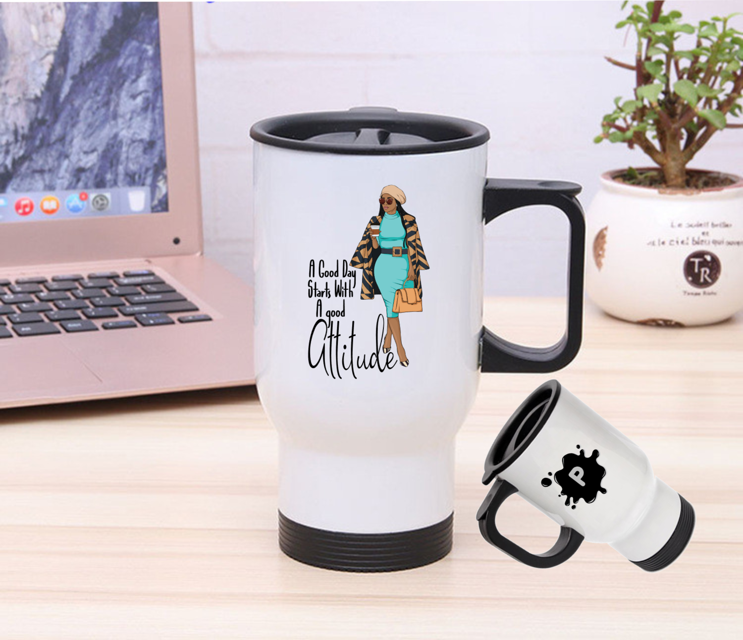 Personalized Stainless Steel Travel Mugs