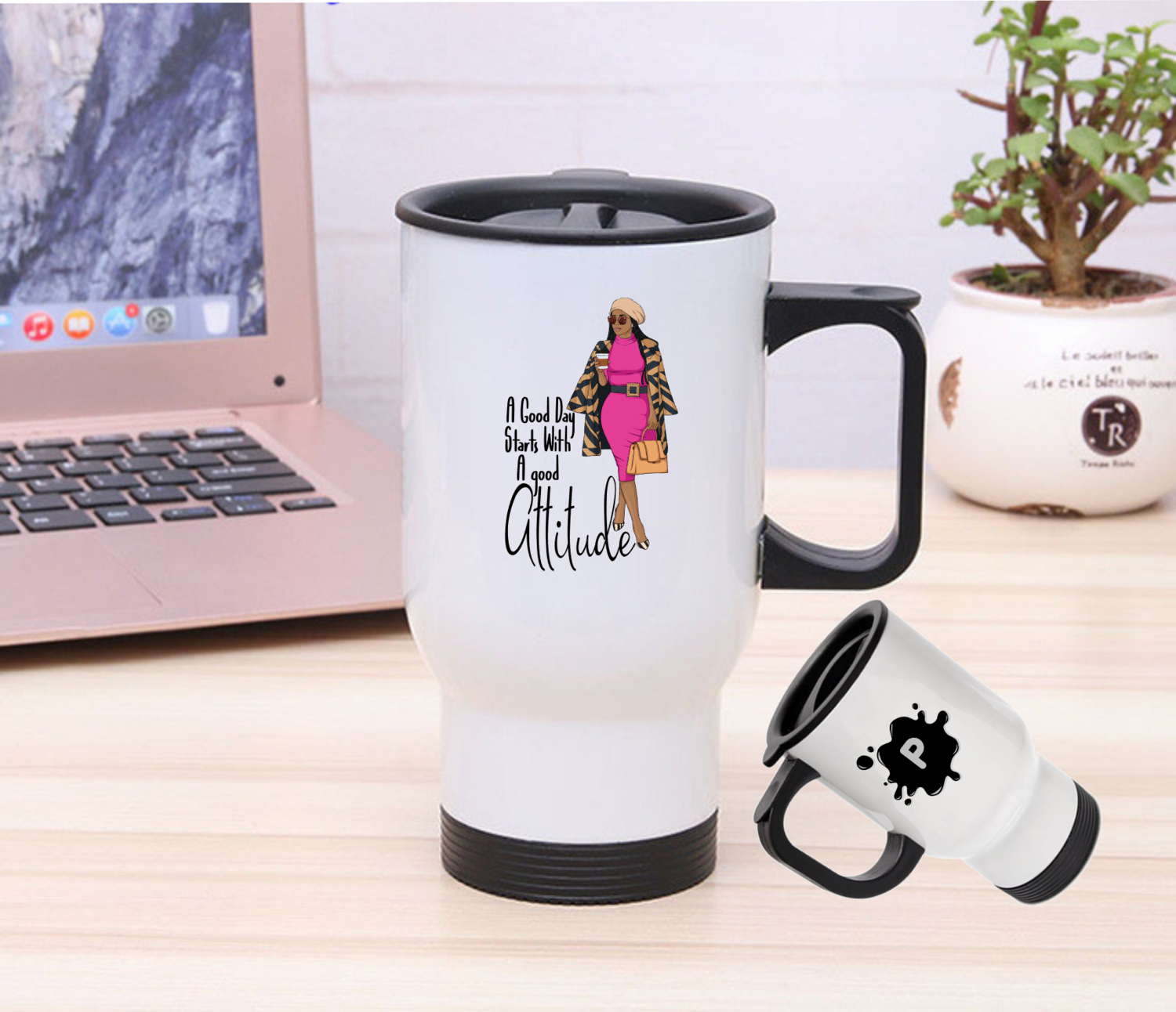 Personalized Stainless Steel Travel Mugs