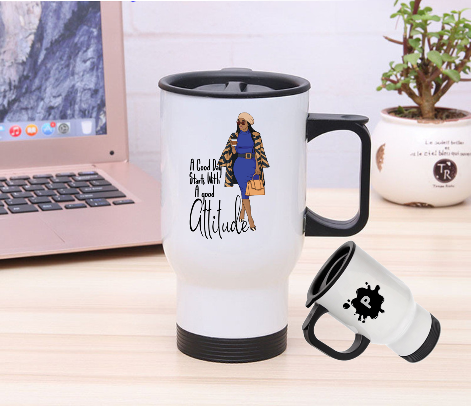 Personalized Stainless Steel Travel Mugs