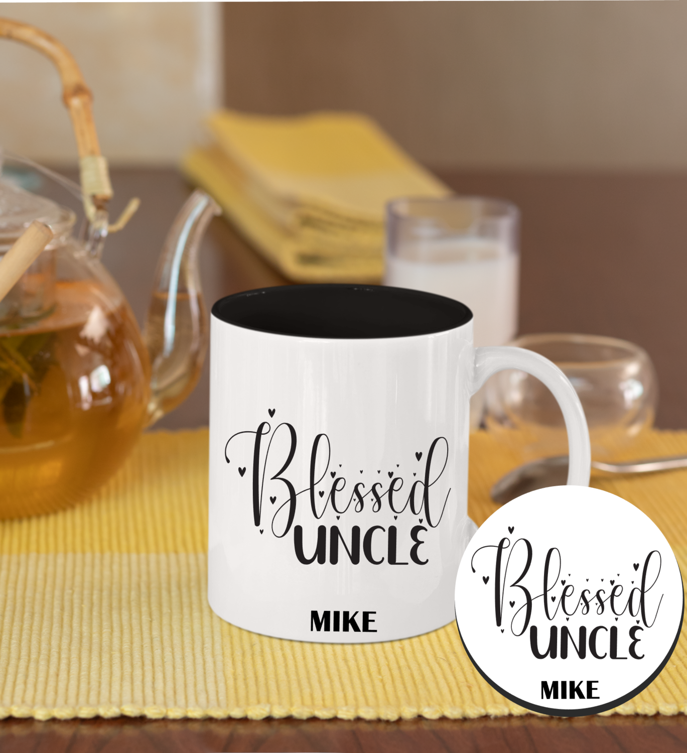 Personalized Mug &amp; Coaster Sets