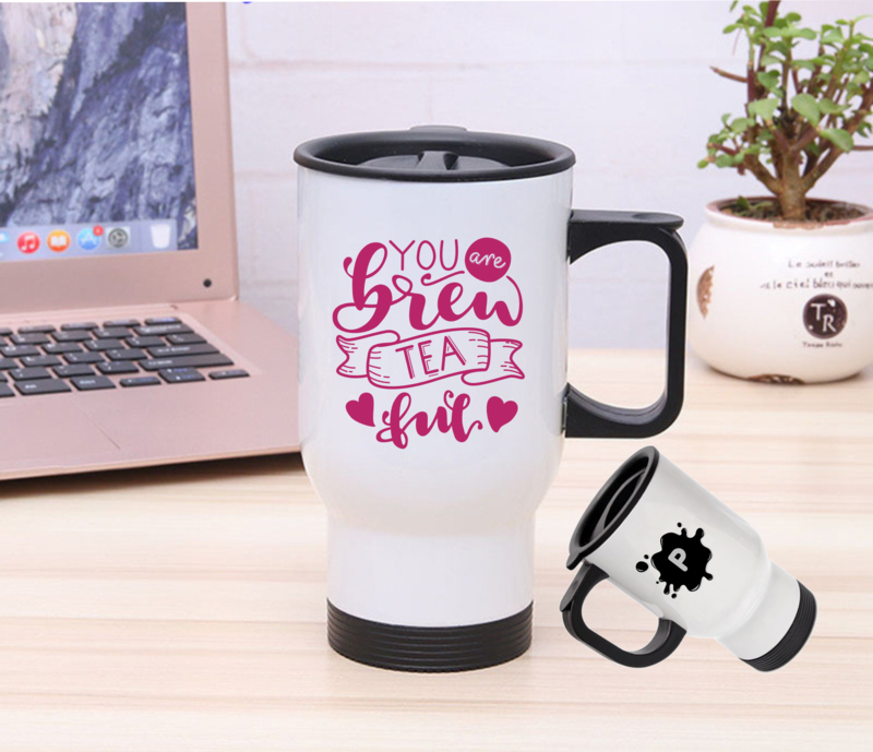 Personalized Stainless Steel Travel Mugs