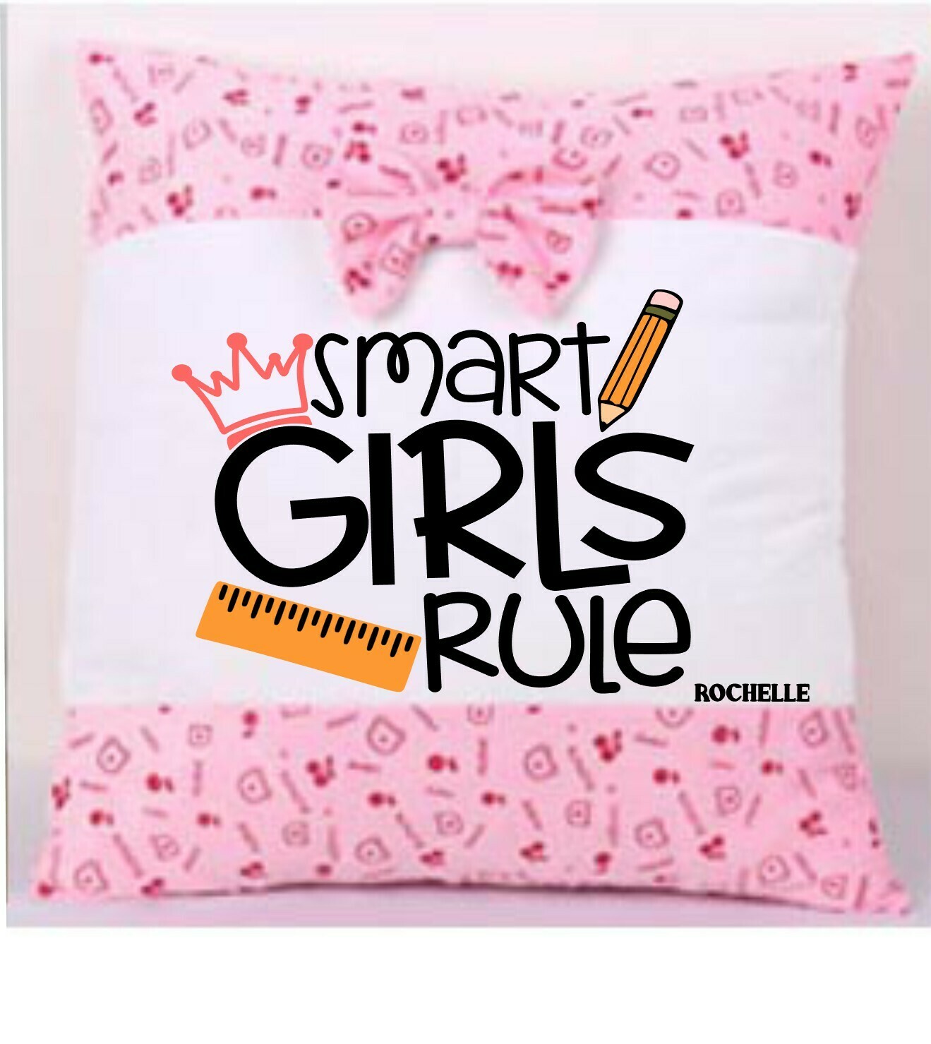 Personalized Plush Pillows For Kids, Selection: Smart Girls1