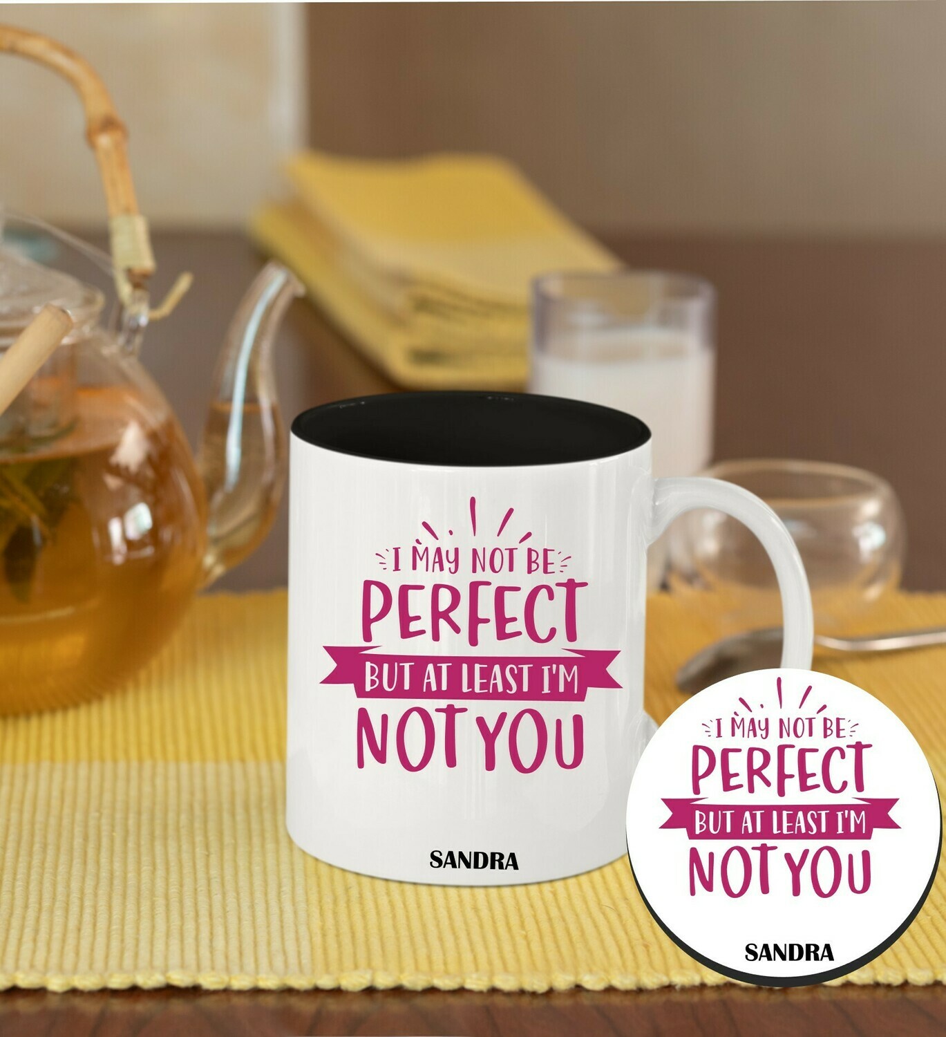 Personalized Mug &amp; Coaster Sets