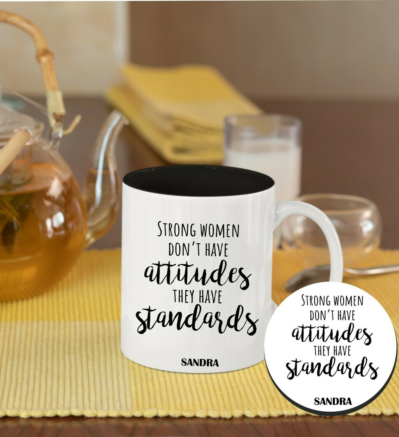 Personalized Mug &amp; Coaster Sets