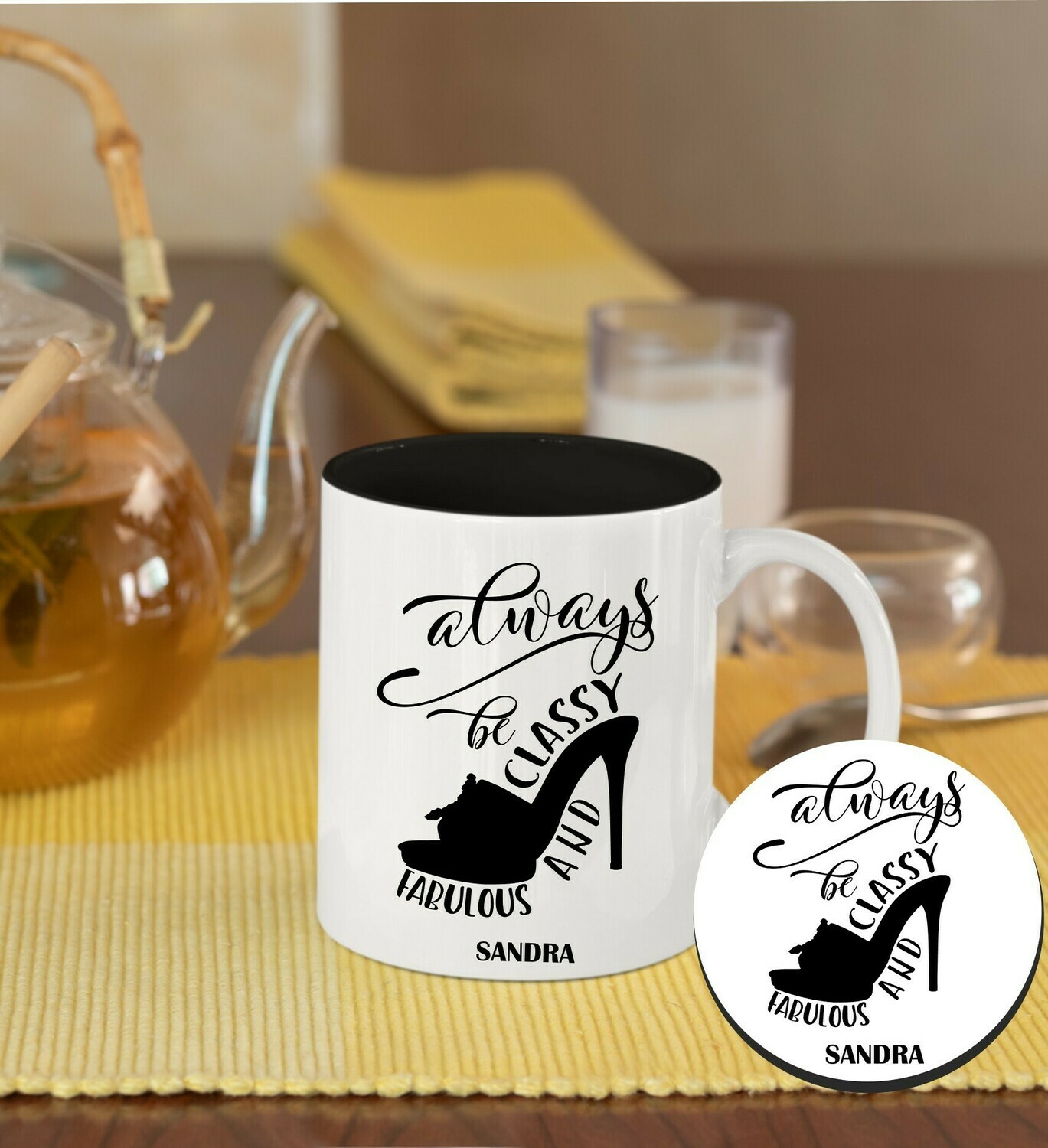 Personalized Mug &amp; Coaster Sets