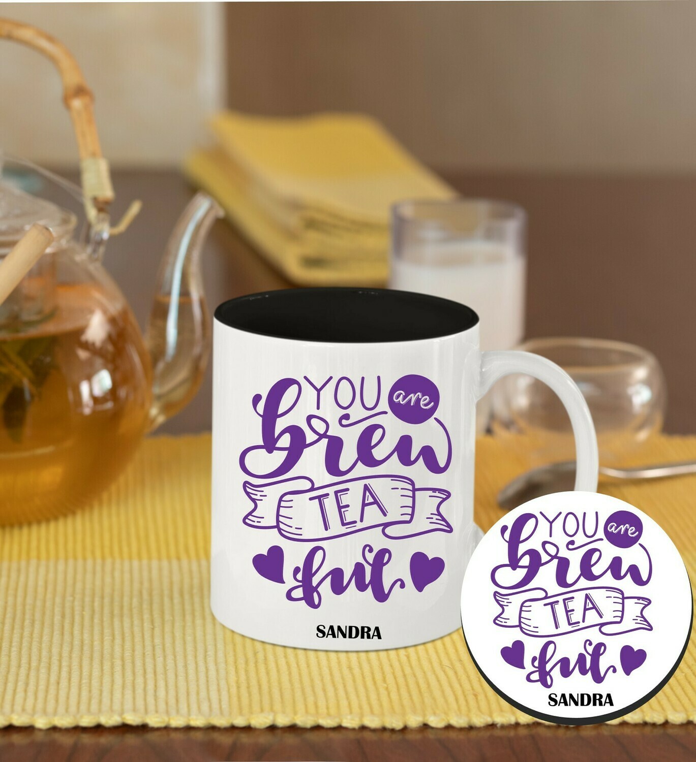 Personalized Mug &amp; Coaster Sets