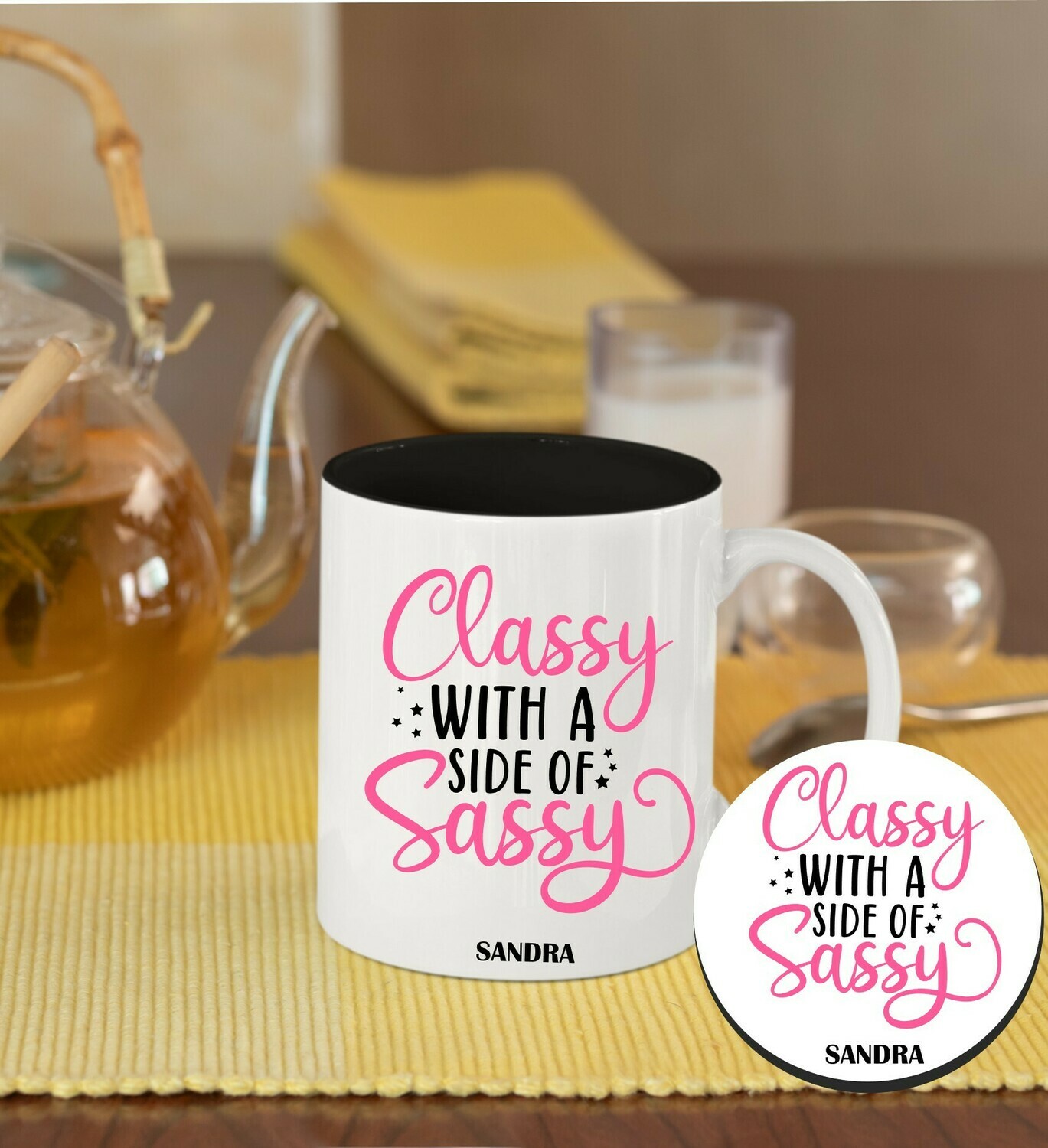 Personalized Mug &amp; Coaster Sets
