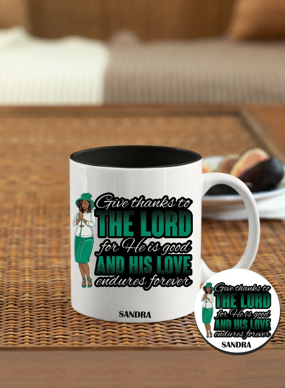 Mug &amp; Coaster Sets-Prayerful