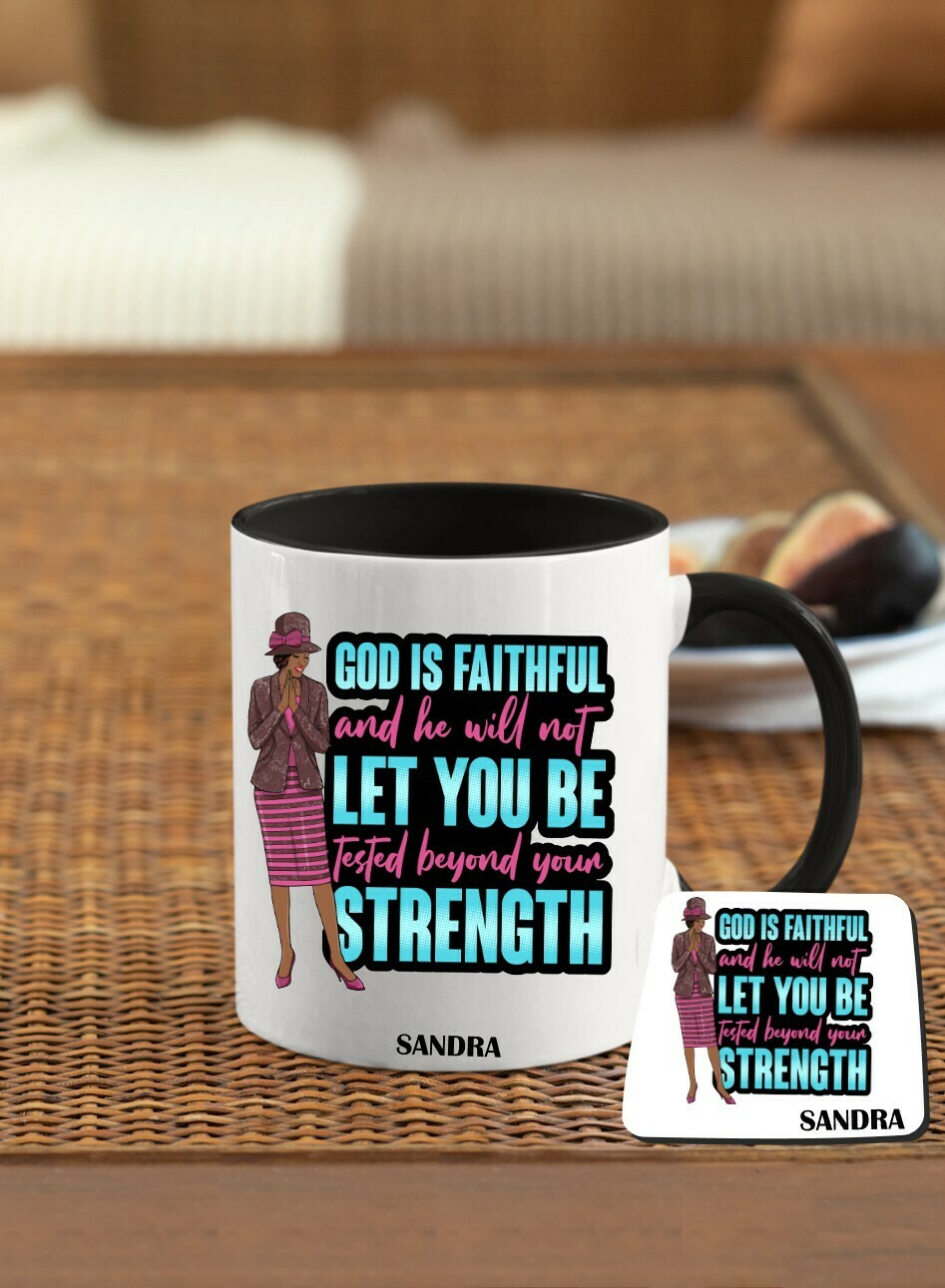 Mug &amp; Coaster Sets-Prayerful