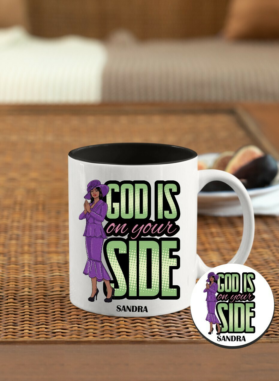 Mug &amp; Coaster Sets-Prayerful