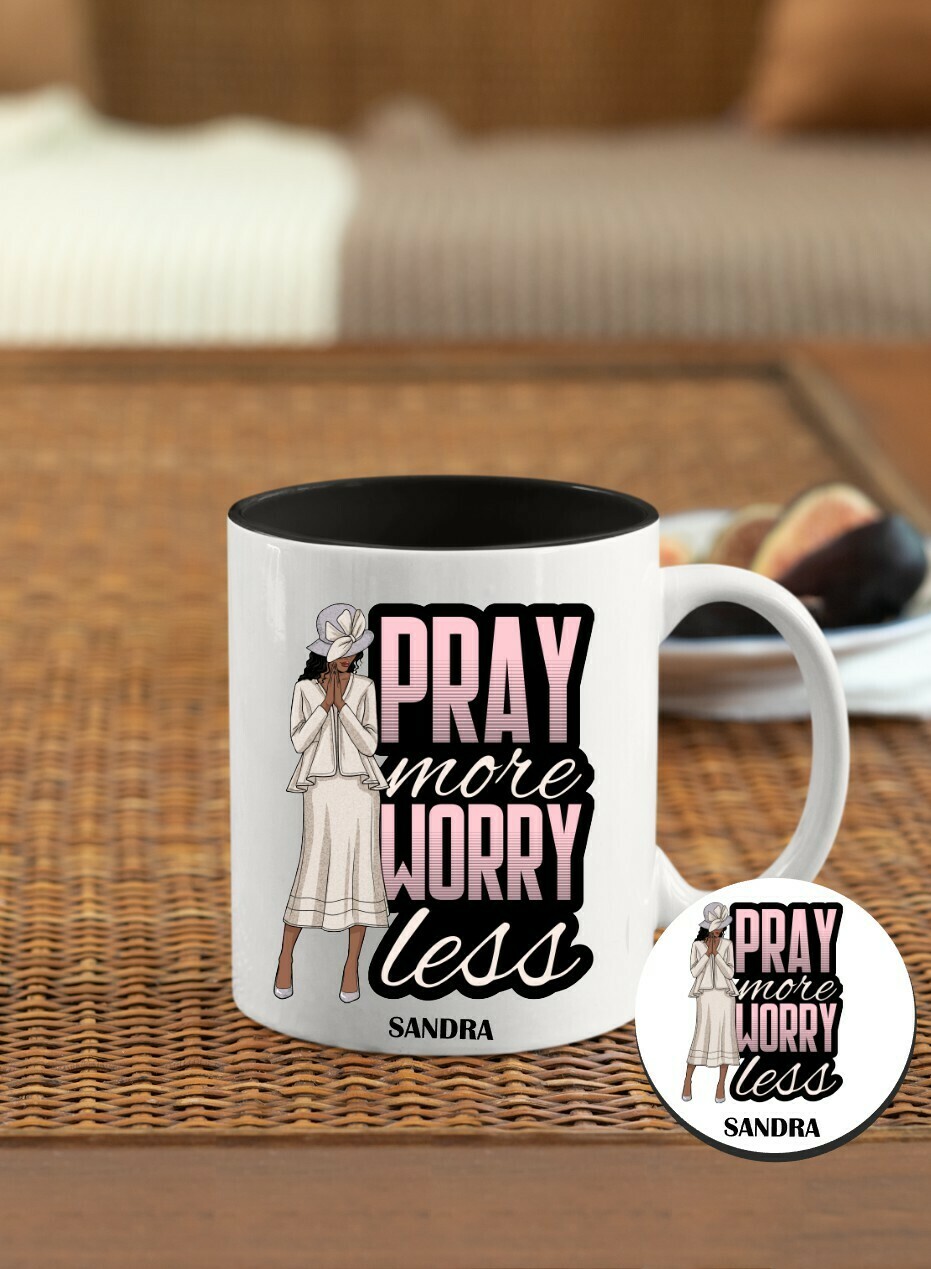 Mug &amp; Coaster Sets-Prayerful