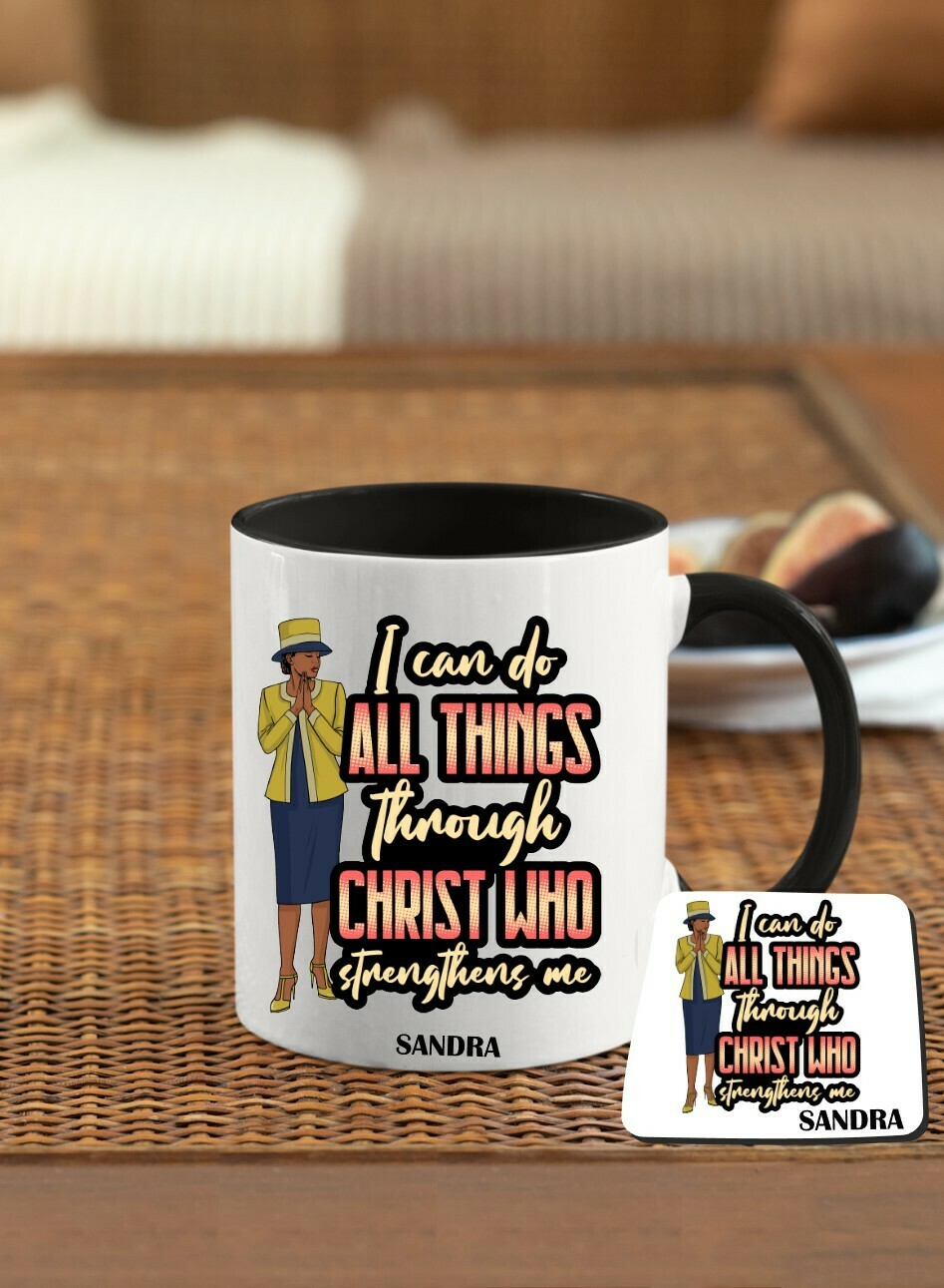 Mug &amp; Coaster Sets-Prayerful