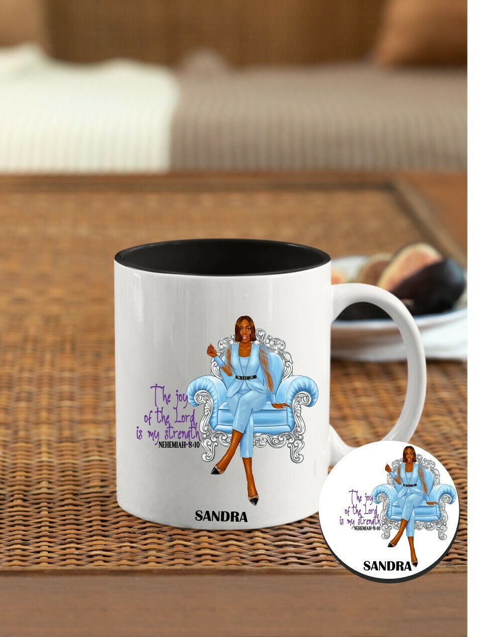Mug &amp; Coaster Sets-Prayerful