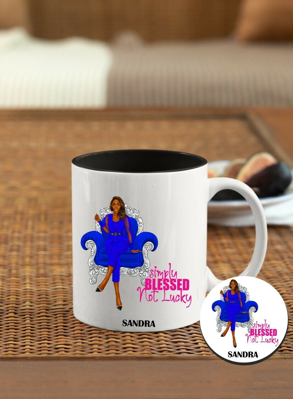 Mug &amp; Coaster Sets-Prayerful