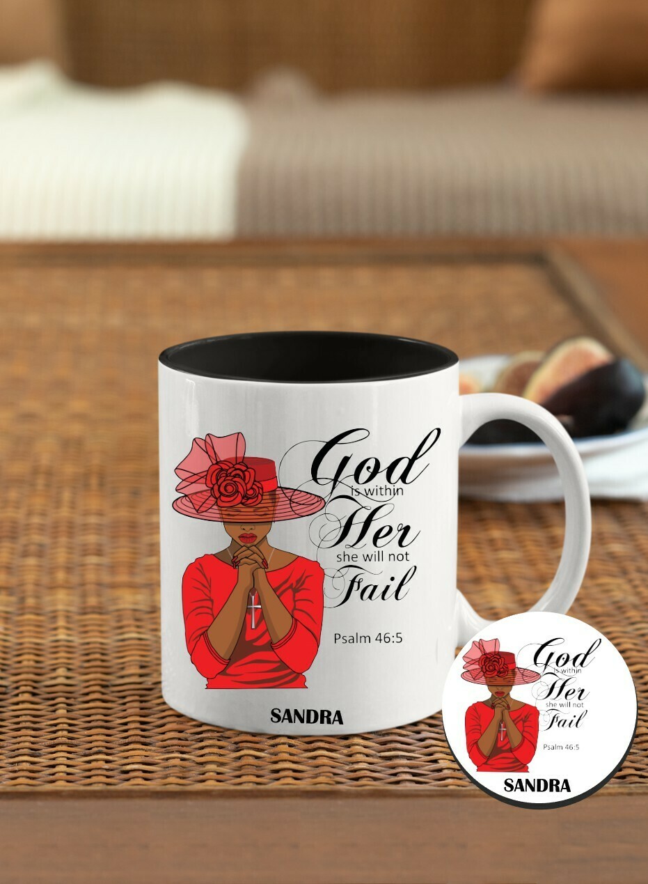 Mug &amp; Coaster Sets-Prayerful
