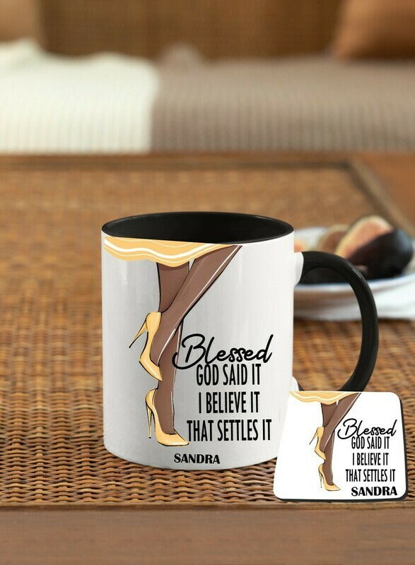 Mug &amp; Coaster Sets-Prayerful