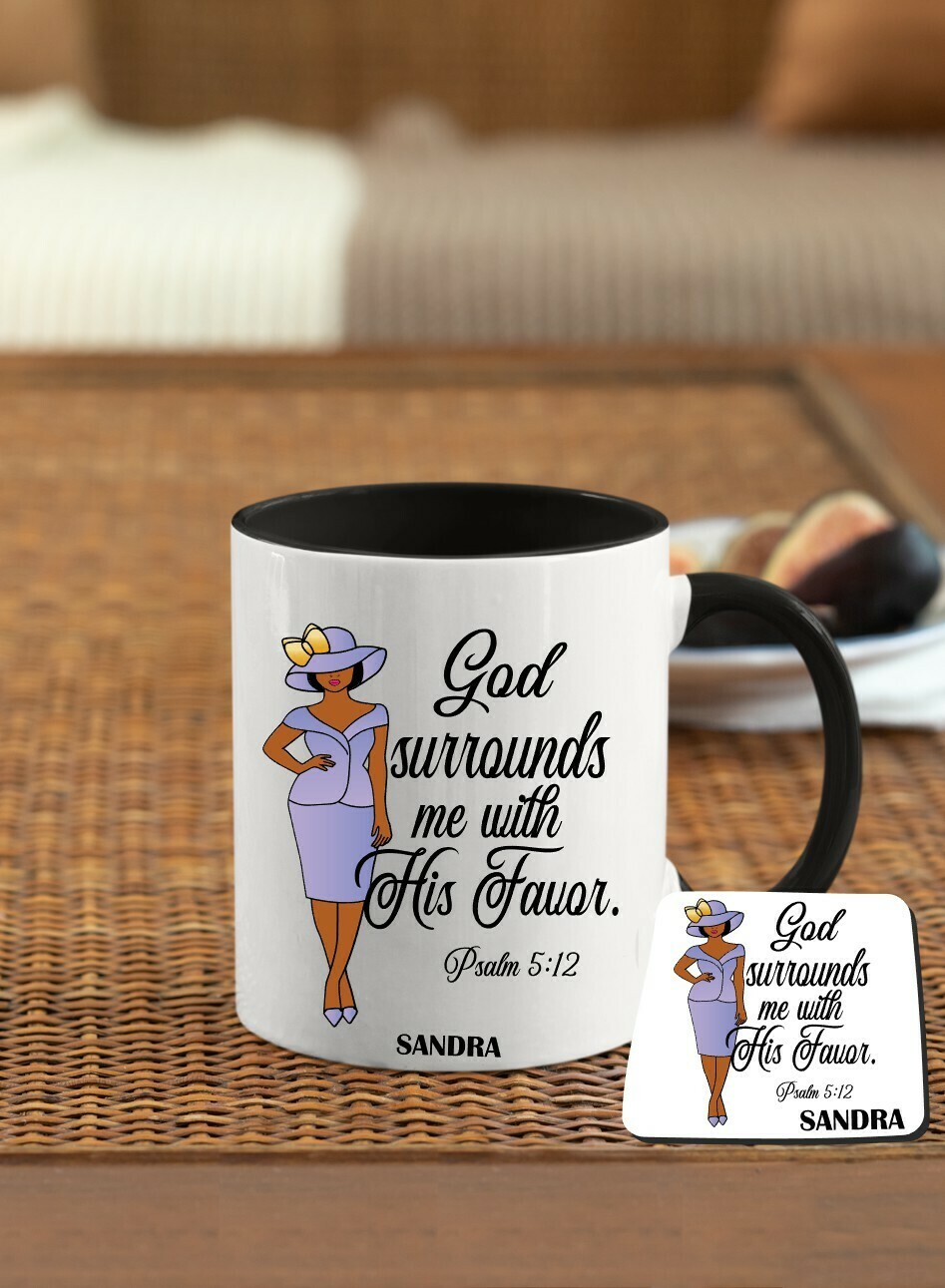 Mug &amp; Coaster Sets-Prayerful
