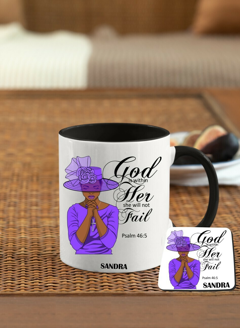 Mug &amp; Coaster Sets-Prayerful