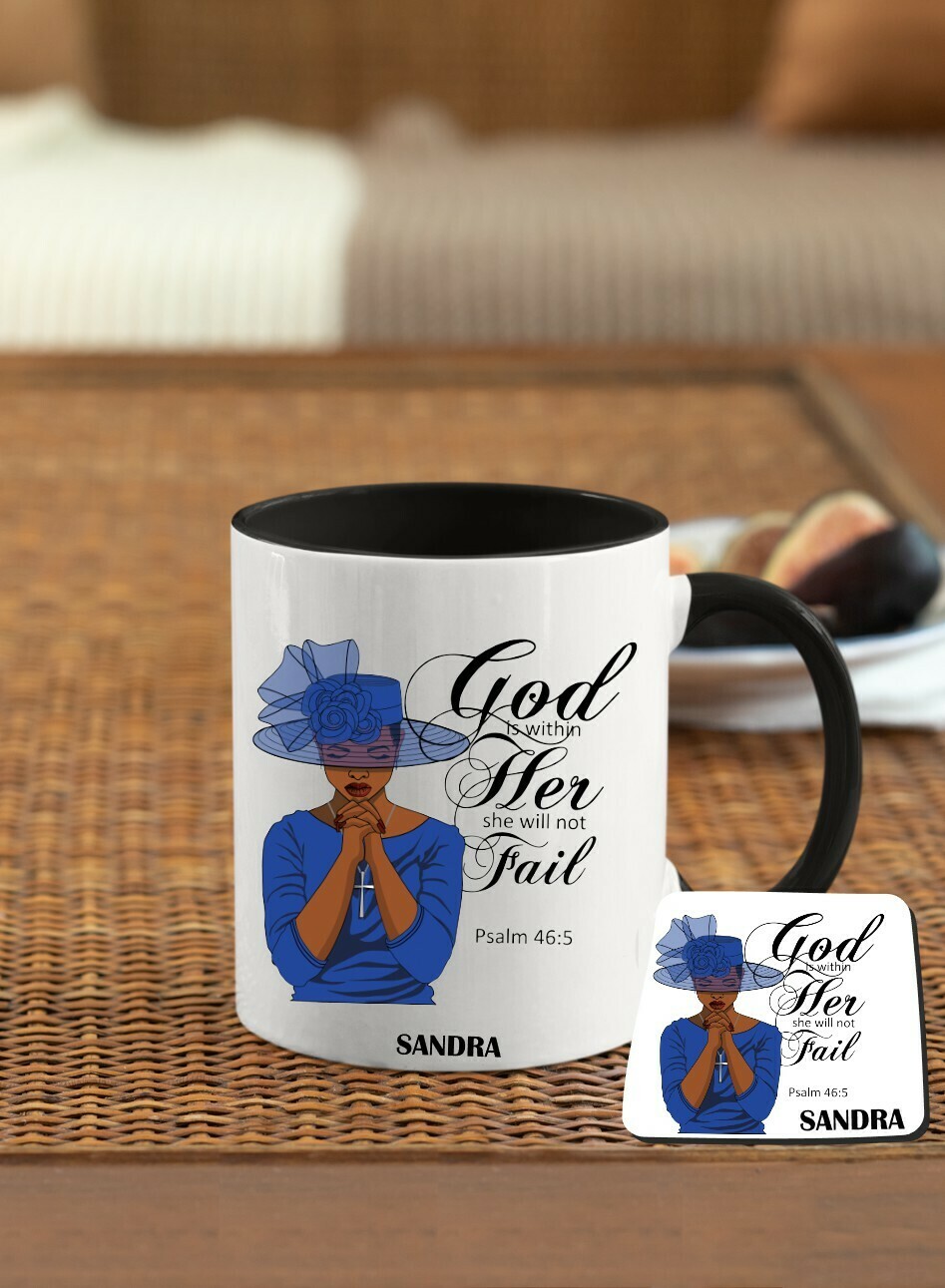 Mug &amp; Coaster Sets-Prayerful