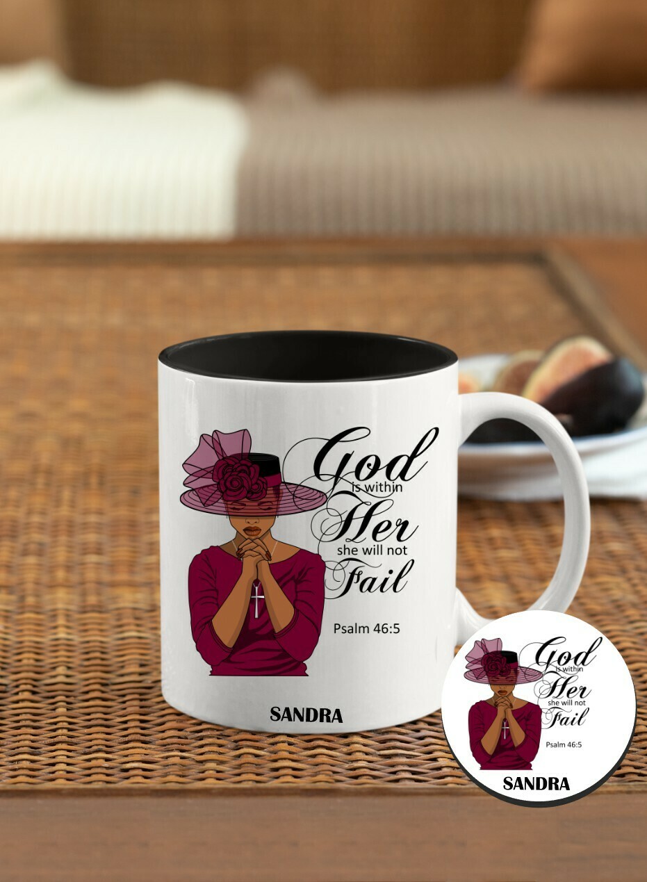 Mug &amp; Coaster Sets-Prayerful