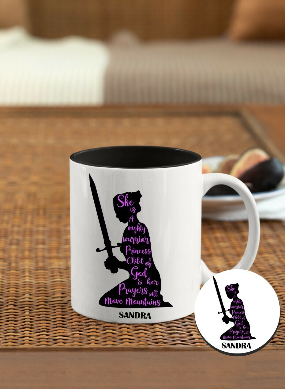 Mug &amp; Coaster Sets-Prayerful