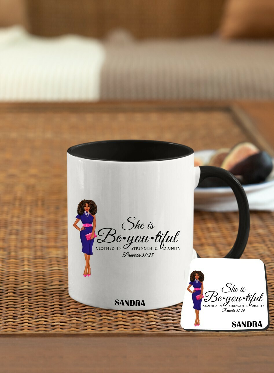 Mug &amp; Coaster Sets-Prayerful