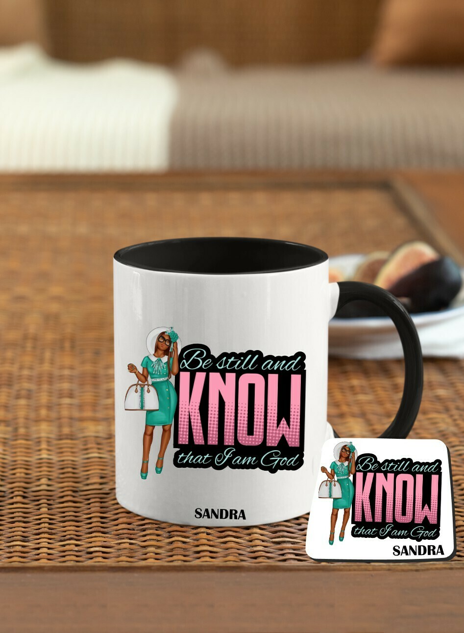 Mug &amp; Coaster Sets-Prayerful