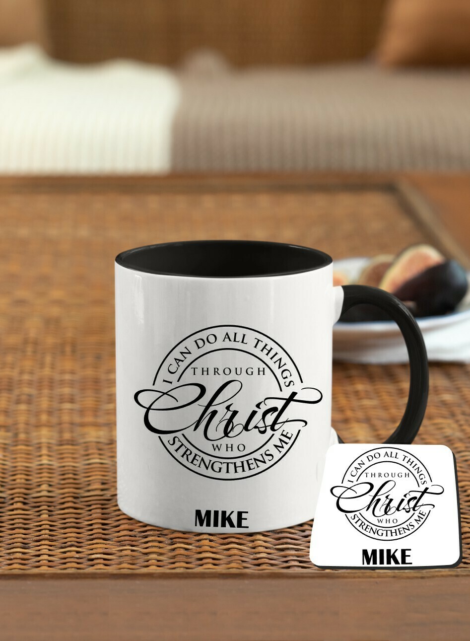 Mug &amp; Coaster Sets-Prayerful
