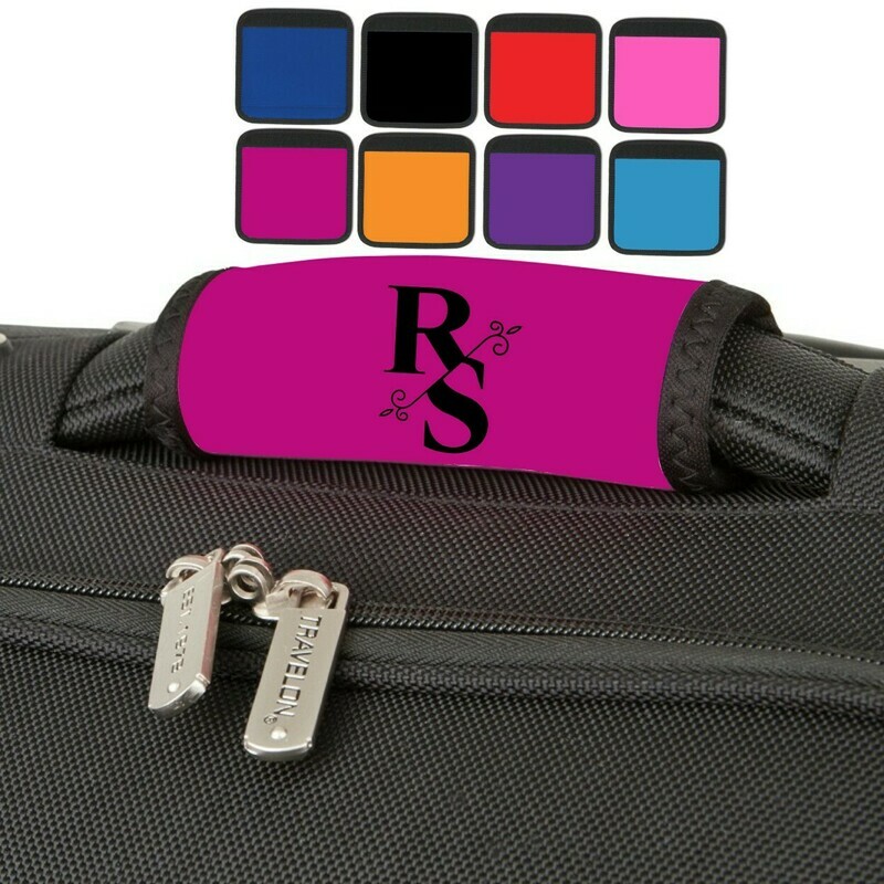 Personalized Luggage Handle Wrap