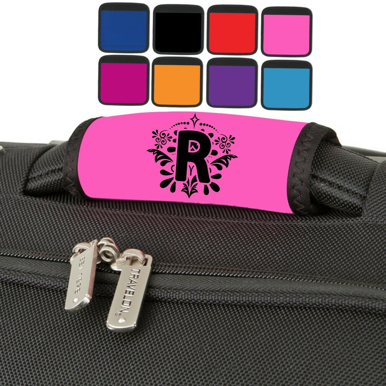 Personalized Luggage Handle Wrap