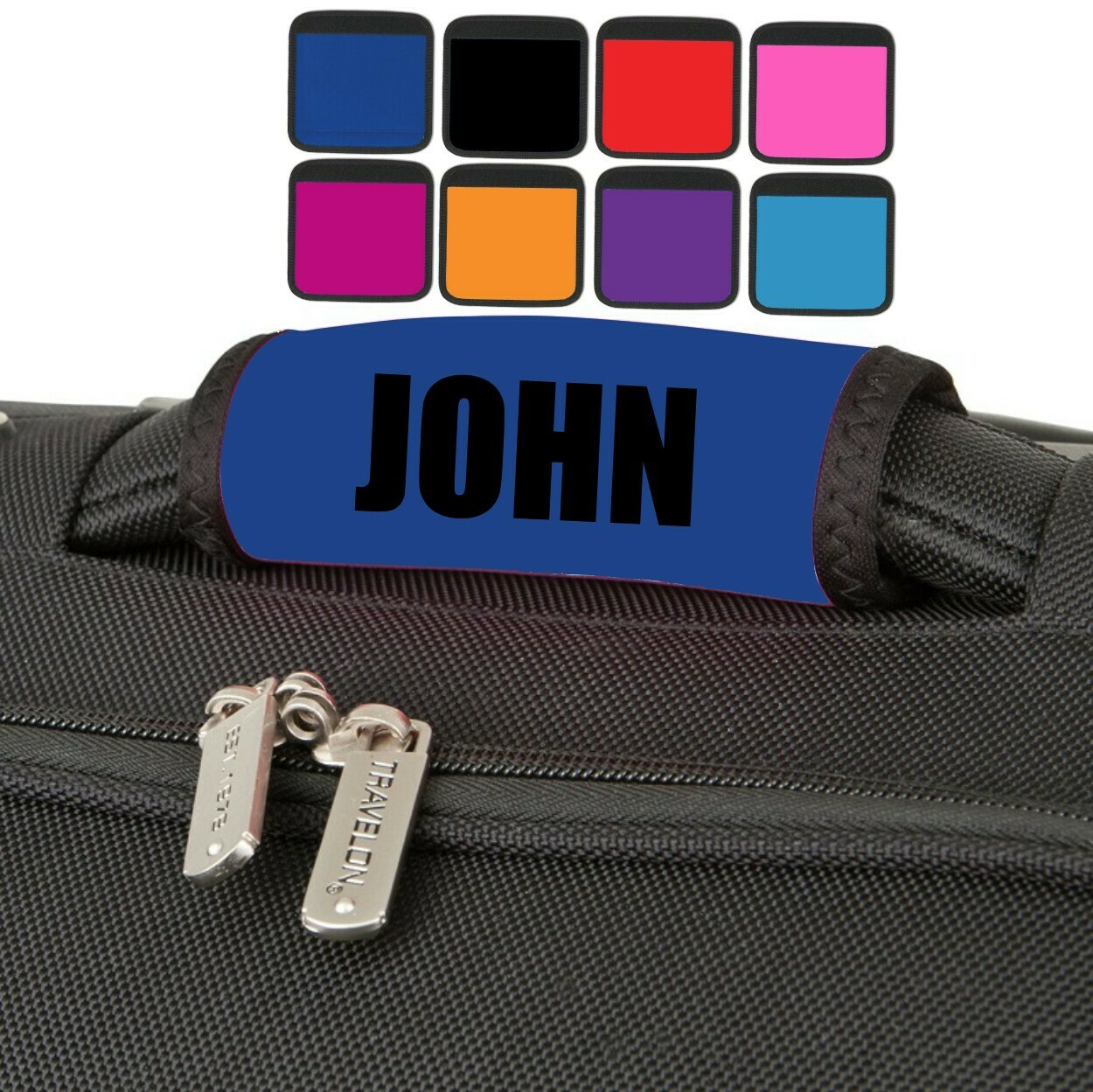 Personalized Luggage Handle Wrap