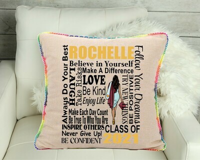 Personalized Throw Pillows for Graduation