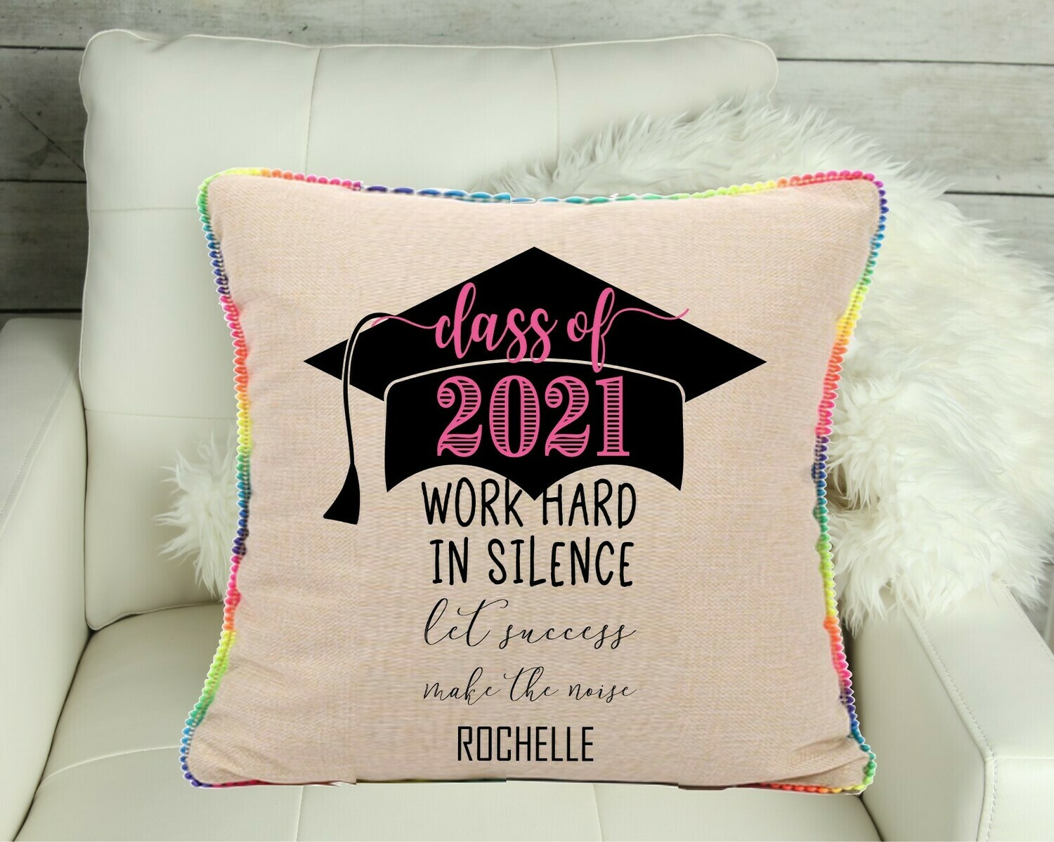 Personalized Throw Pillows for Graduation