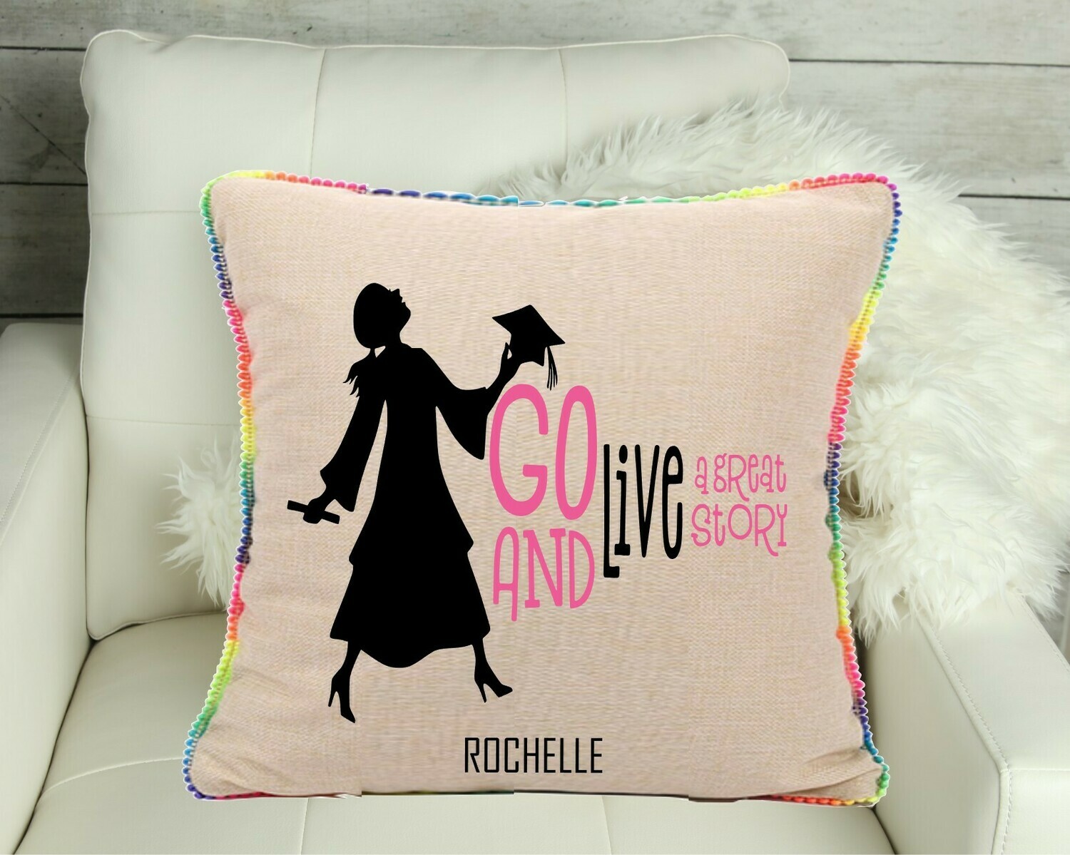Personalized Throw Pillows for Graduation