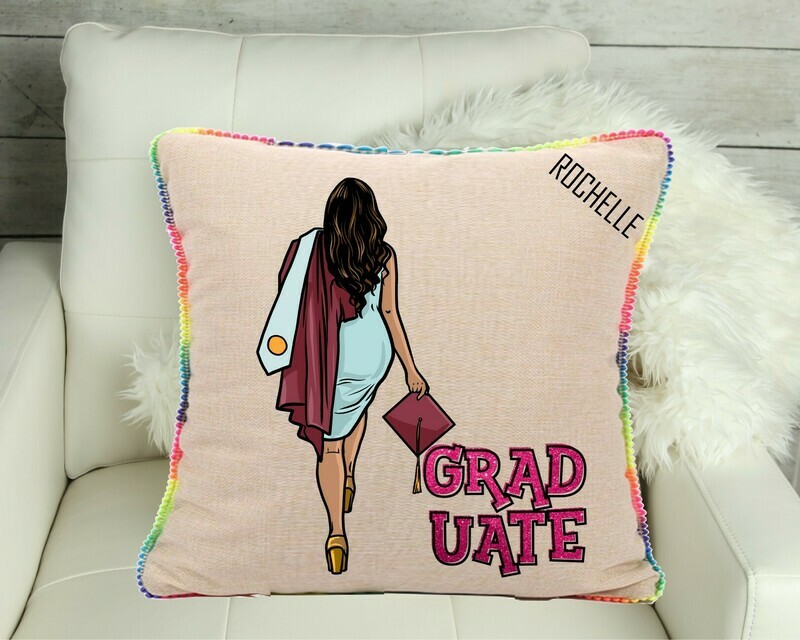 Personalized Throw Pillows for Graduation