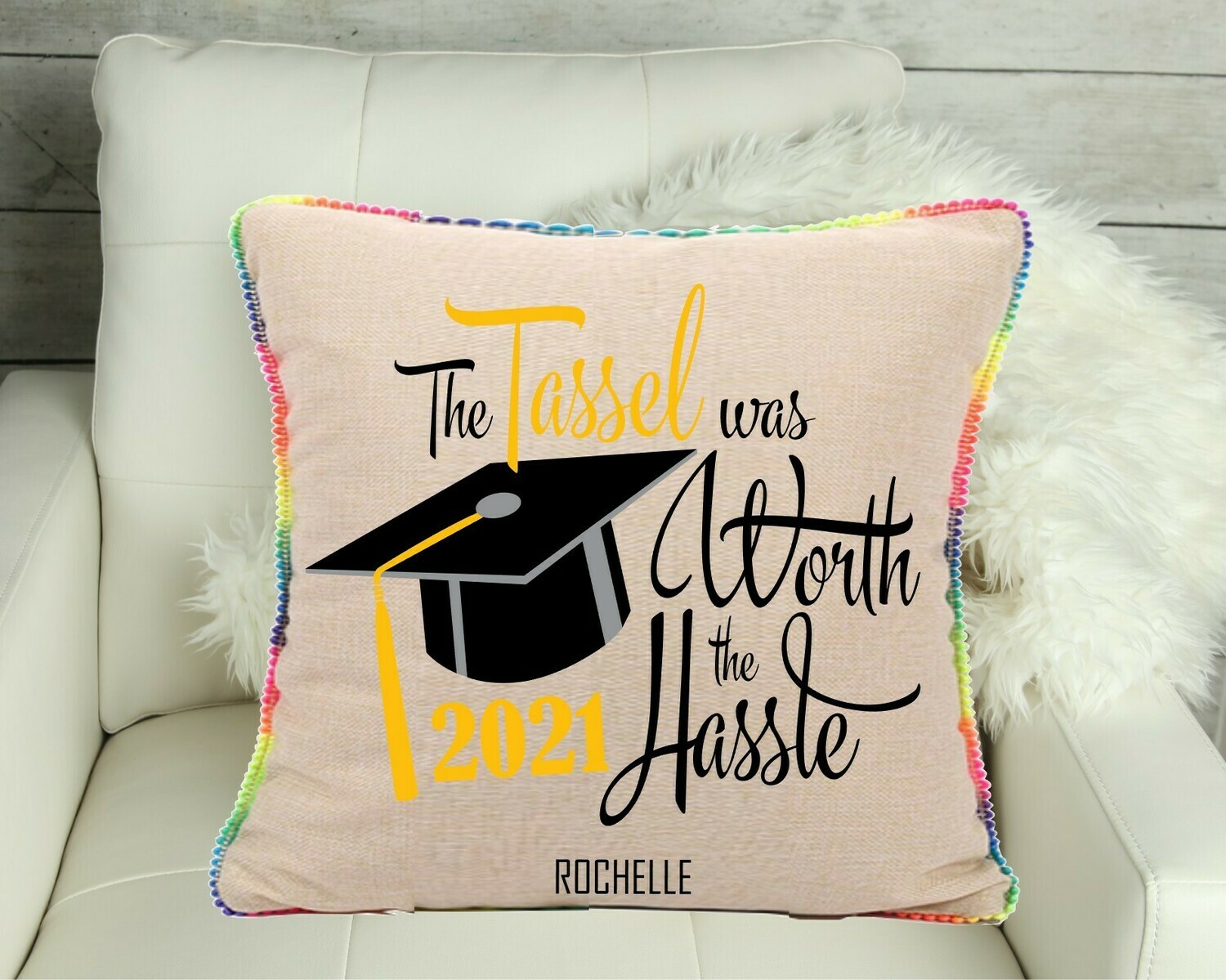 Personalized Throw Pillows for Graduation
